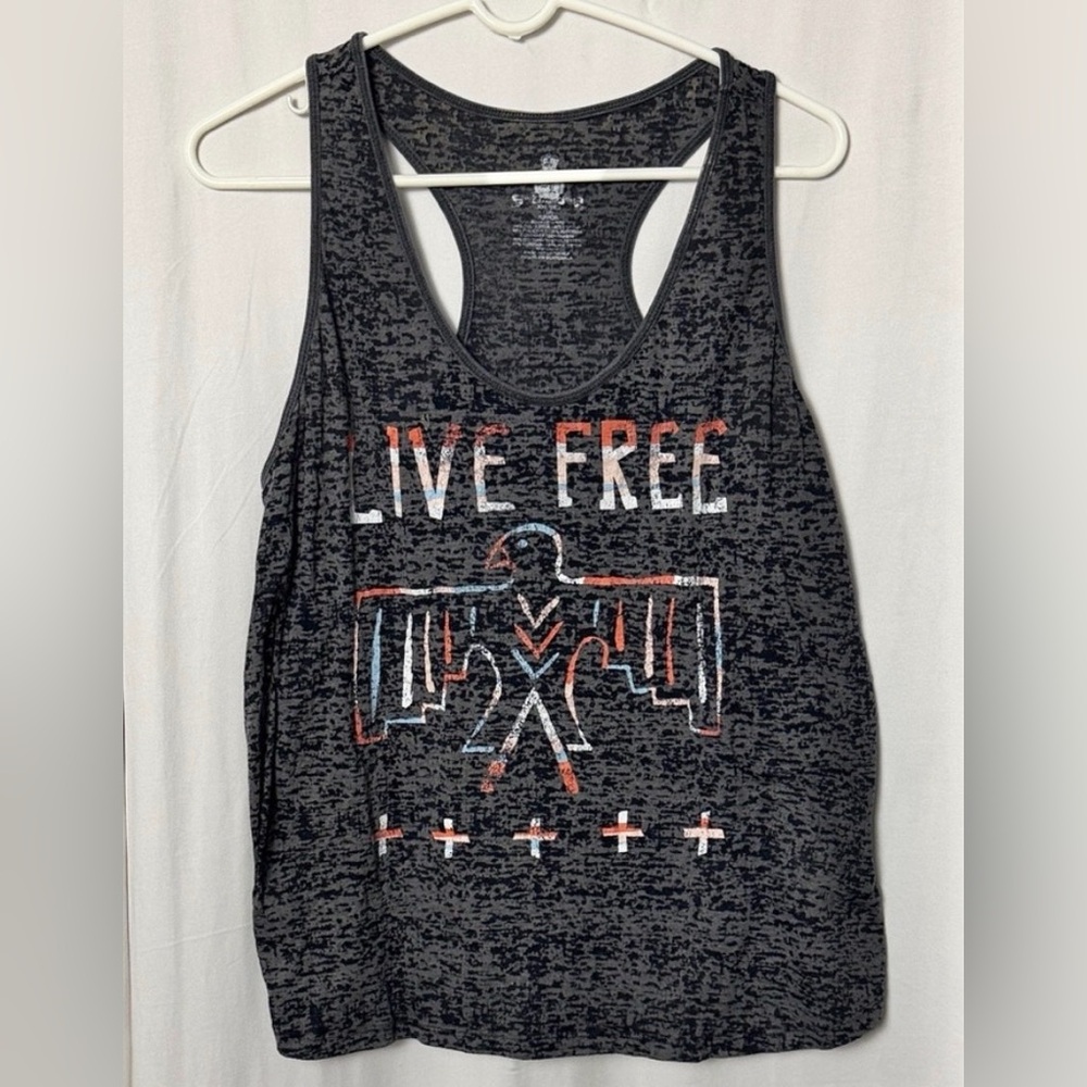Jerry Leigh Junior Girls Live Free Graphic Tank Top Size XXL